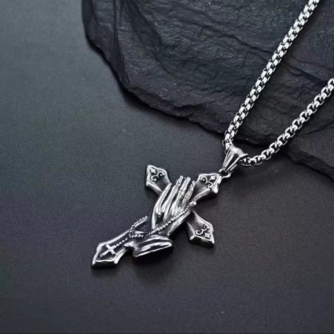 Praying Cross NECKLACE