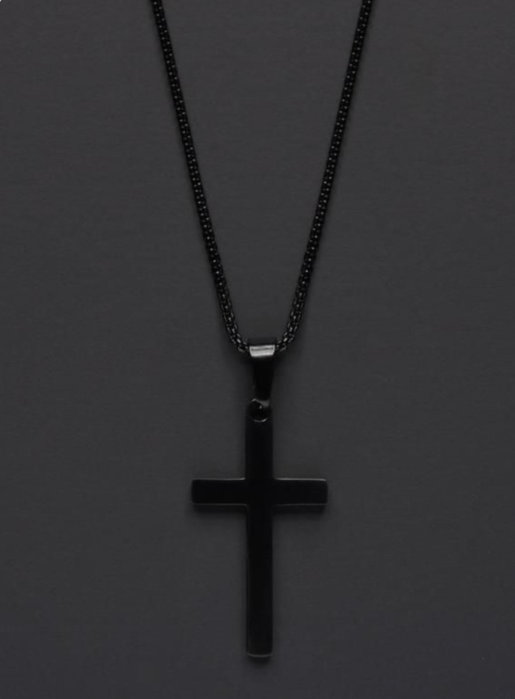 Minimalist Black  NECKLACE