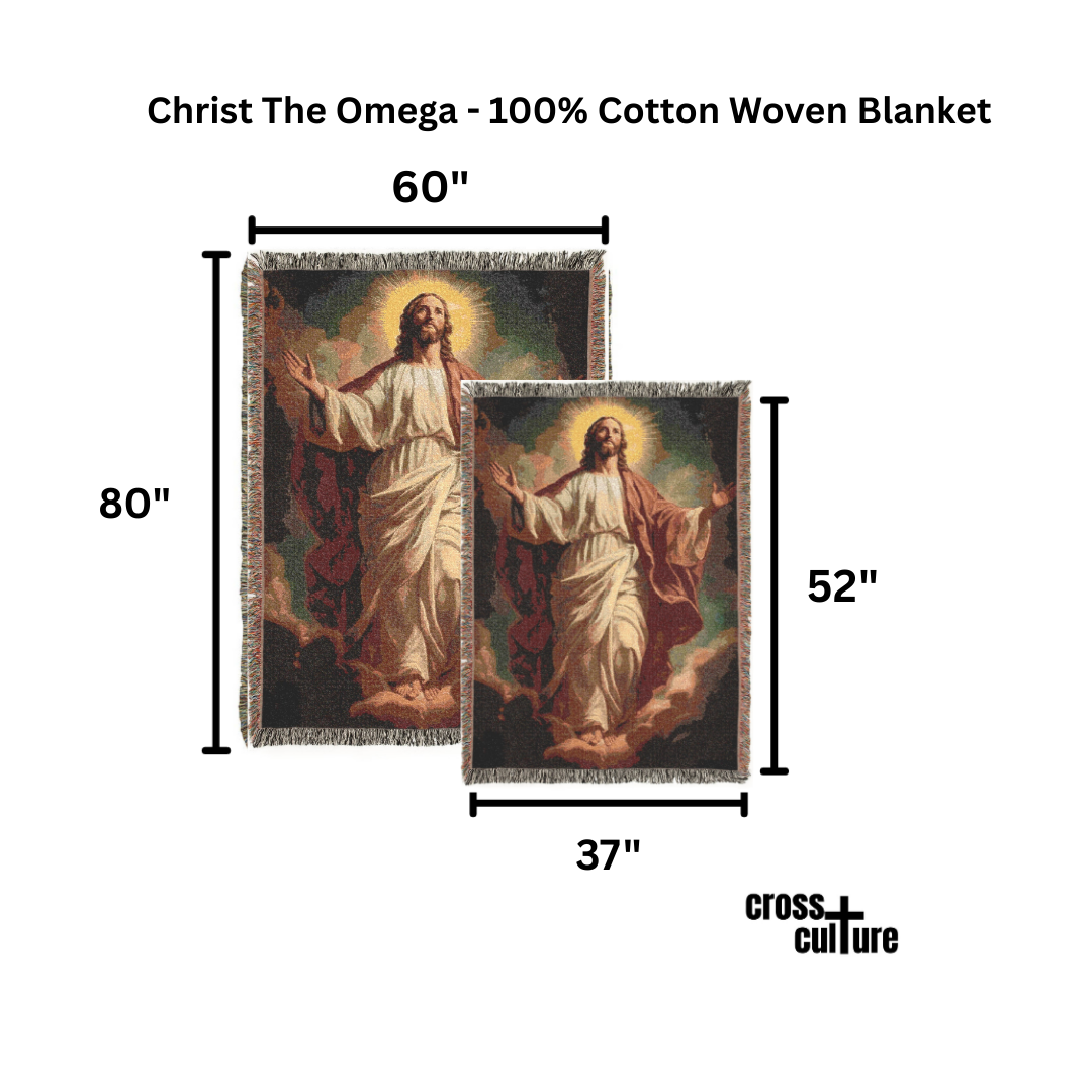 Christian The Omega - 100% Cotton Woven Blanket