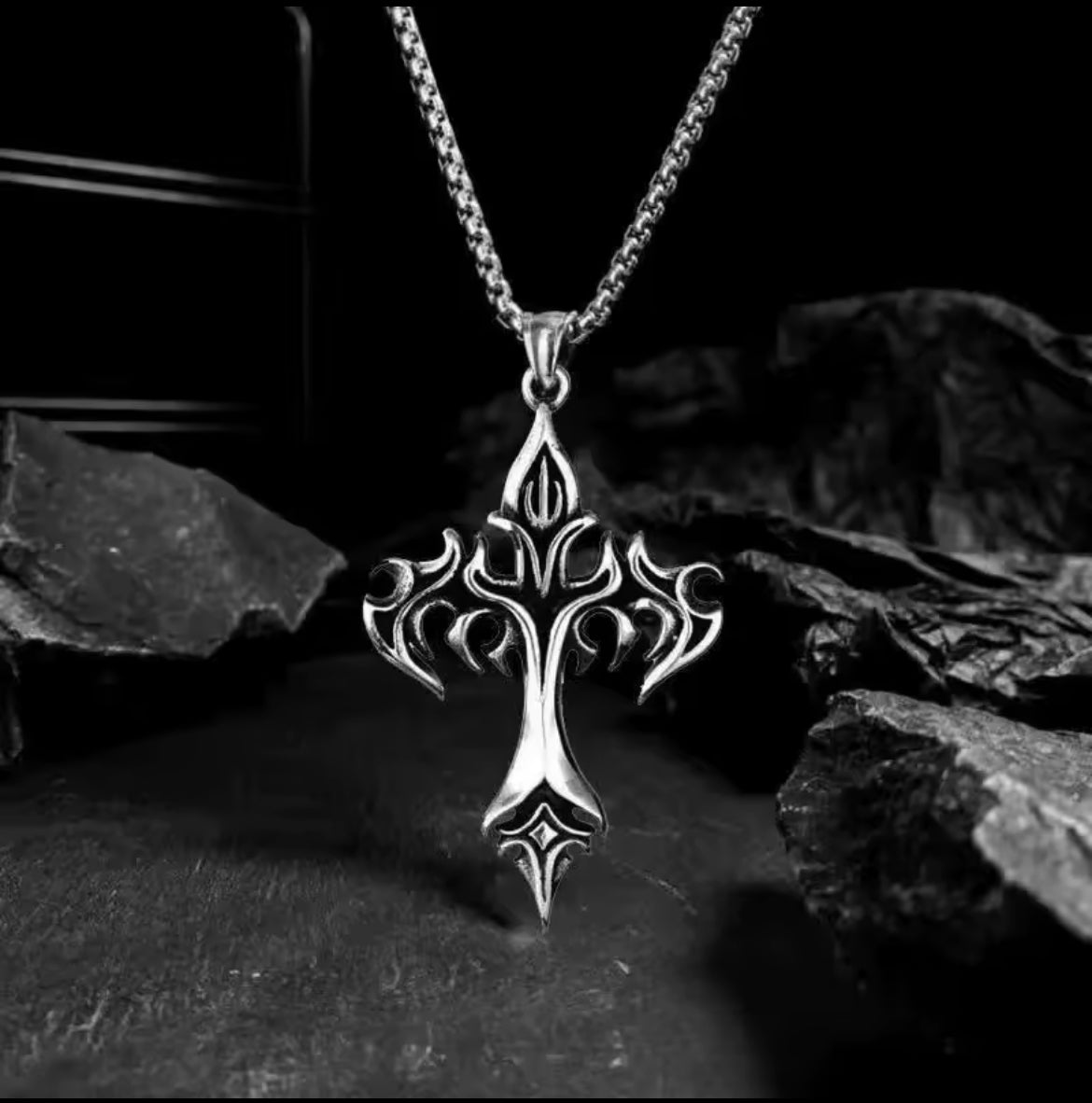 Gothic Flame NECKLACE
