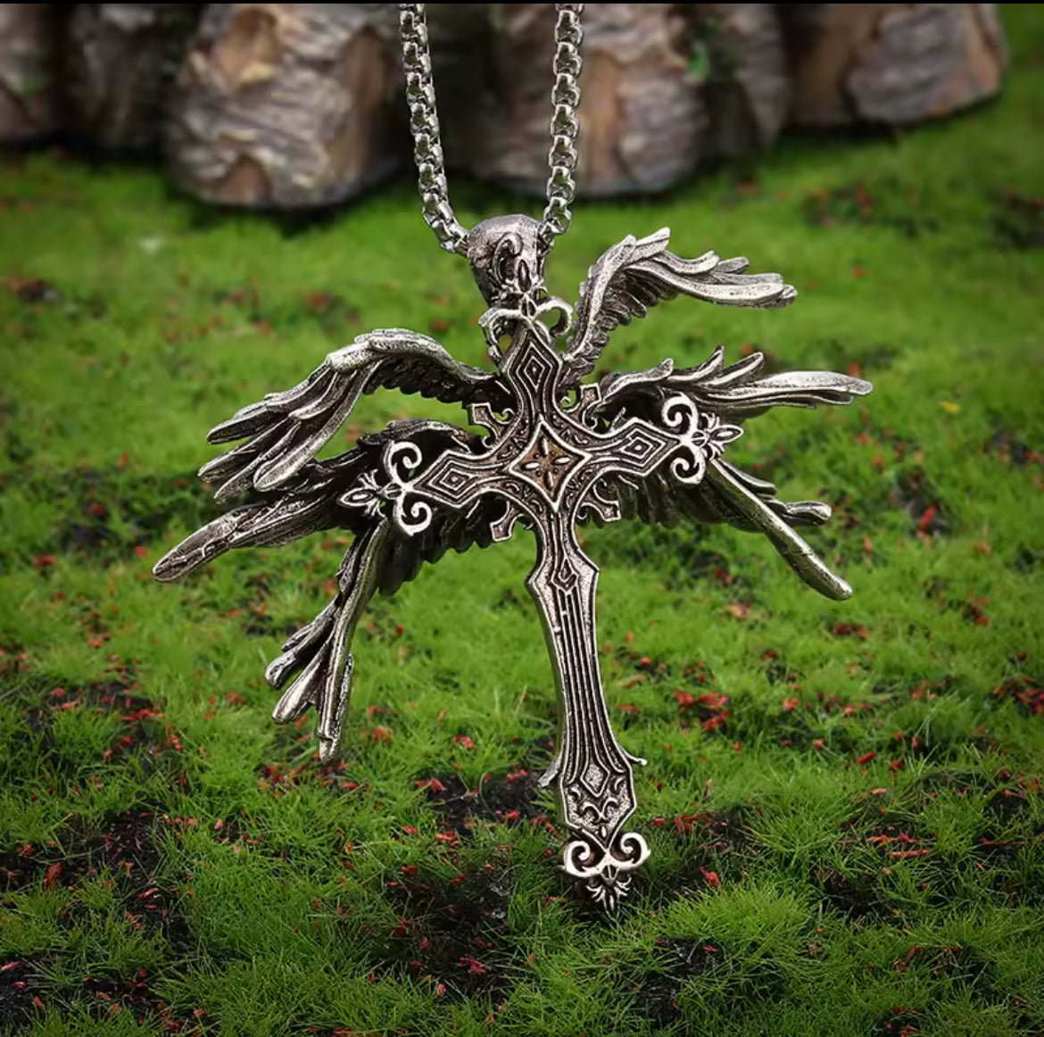 Gothic Wing NECKLACE