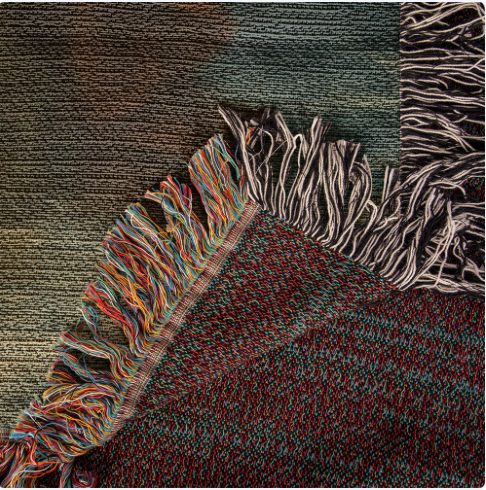 Christian Blanket Matthew 14:31 - 100% Cotton Woven Blanket